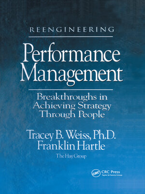 cover image of Reengineering Performance Management Breakthroughs in Achieving Strategy Through People